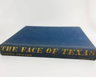 Book - The Face of Texas by Green Payton, 1961