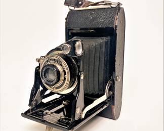 Antique Afga Ansco folding bellows camera 