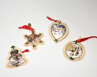 Hummel Christmas Ornaments by Danbury Mint
