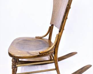 Antique Oak Rocking Chair