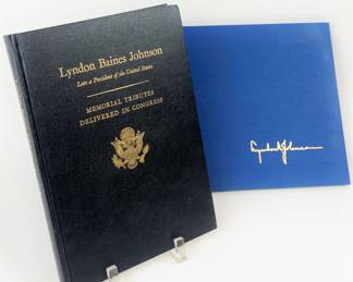 Vintage Books on US President Lyndon Baines Johnson