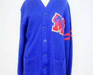 1950s SMU band sweater