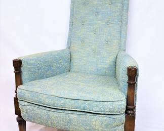 Vintage mid century Hollywood Regency chair 