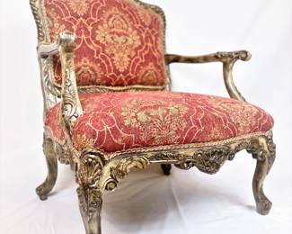One of two matching Fauteuil Chairs 