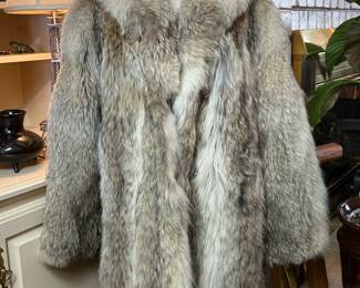 Vintage fur coat by Erica Schon