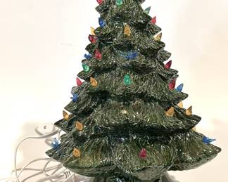 Vintage ceramic Christmas tree 