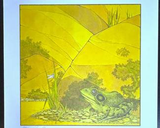 Peter Parnell serigraph