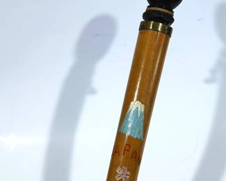Vintage walking cane from Japan which also converts into a pool cue stick. 