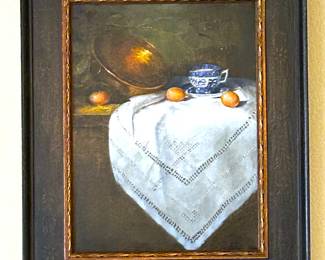 Still life painting by Navarro Count, Texas artist, Barbara Jones
