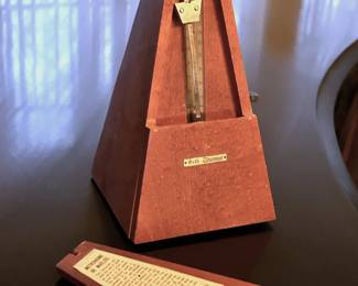 Vintage metronome by Seth Thomas