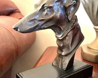 Greyhound bookends