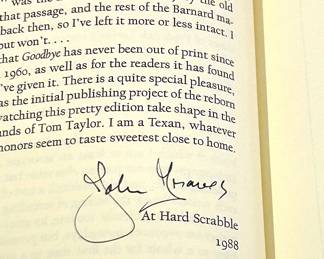 Signed by the author, Jack Graves