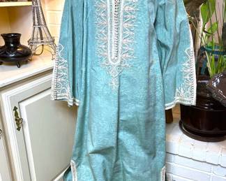 Beautiful Egyptian Embroidered Kaftan 