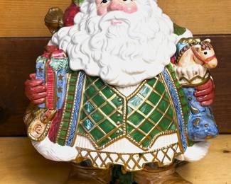 Fitz & Floyd Santa Clause cookie jar