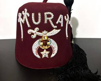 Vintage Shriner's Fez 
