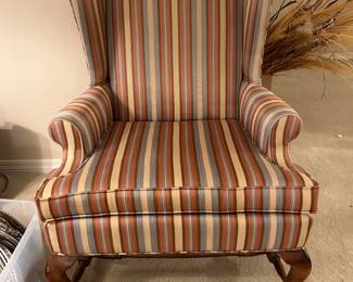 	#8	Fairfield wingback chair	 $40.00 				