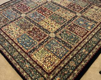 	#16	Shaw rug 92x92 recently cleaned	 $40.00 				