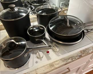 	#30	Calphalon Classic cookware set of 14 piece set	 $80.00 				