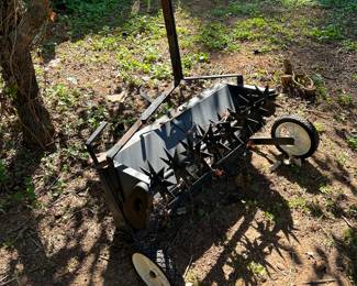 	#42	Arriator pull behind	 $75.00 				