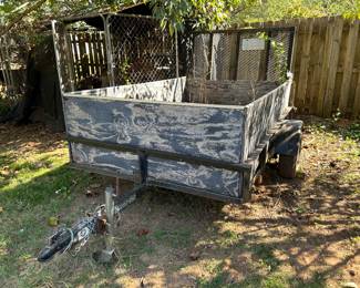 	#43	Trailer 5'w x 8'.5" L	 $300.00 				