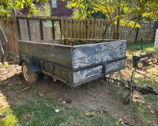 	#43	Trailer 5'w x 8'.5" L	 $300.00 				