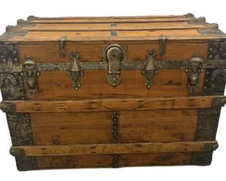 Gorgeous Wooden Trunk