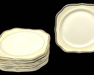 Homer Laughlin Georgian Plates