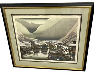 Limited Edition Signed Japanese Wall Art