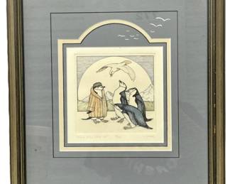 Limited Edition Signed Penguin Wall Art