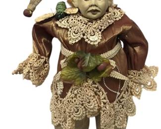 Porcelain Jester Doll