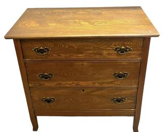 Vintage 3Drawer Dresser