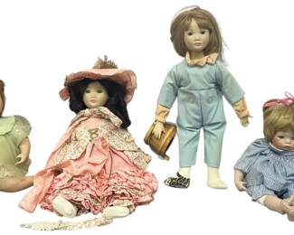 Vintage Porcelain Dolls