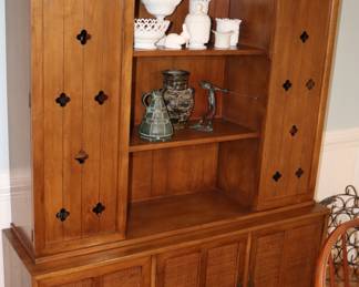 Mid-Century Modern 
Bohemian Rhapsody II China  Cabinet 