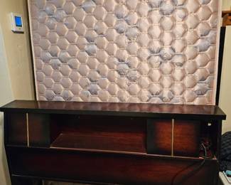 Full Size Vintage lighted headboard