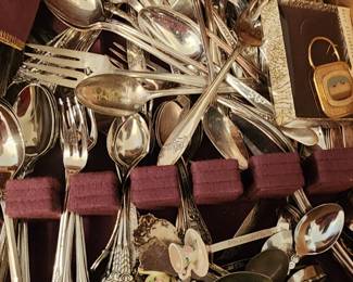 Flatware - We haven't went thru this pile yet.