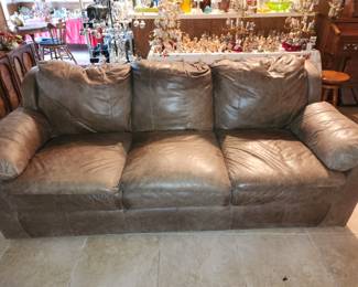 Vintage Leather Couch