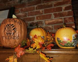 Fall Pumpkin Decor