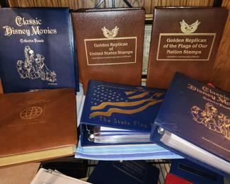 Disney - Golden Replicas - US Flag Stamp Collections