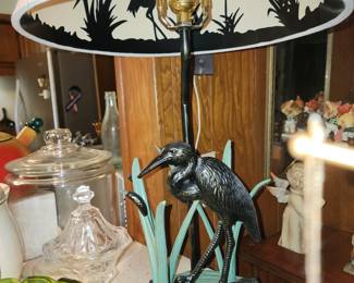 Crane Bird Lamp