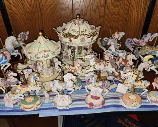 Nice Collection of Carousal Horses