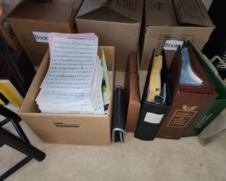 Sheet Music - Binders