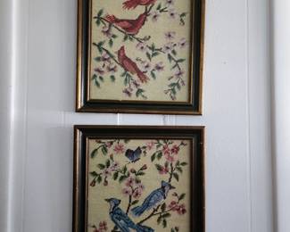 Embroidery Bird Pictures