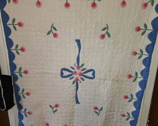 Handmade Vintage Baby Quilt