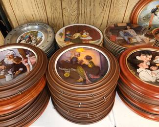Norman Rockwell Plates