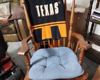 Vintage Rocker - Longhorn Blanket