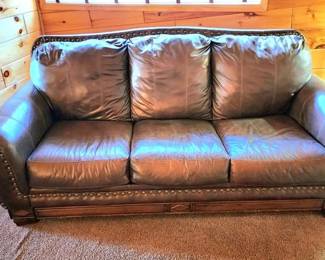 leather couch