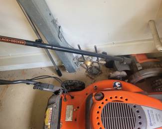 Lawn mower and electric edger