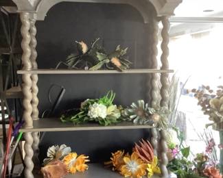 Lots of faux flowers