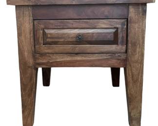 Rustic Style End Table