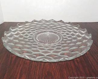 Fostoria 14in Cookie or Cake Platter